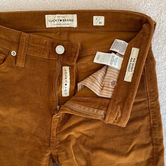 Lucky Brand Ava Skinny Corduroy Jeans - Picture 3 of 5